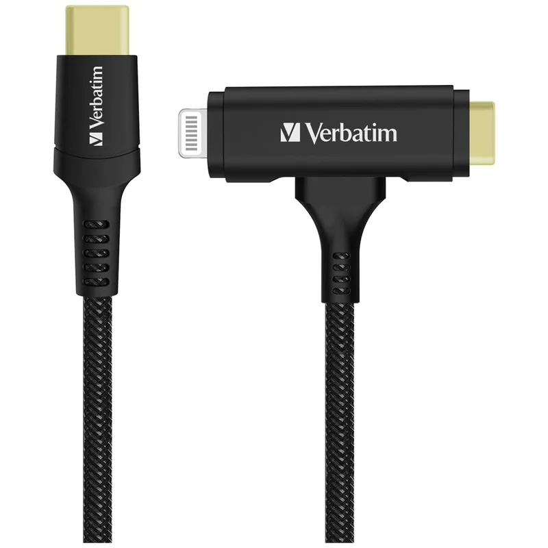 USB-C & Lightning 2合1充電傳輸線 (120cm)