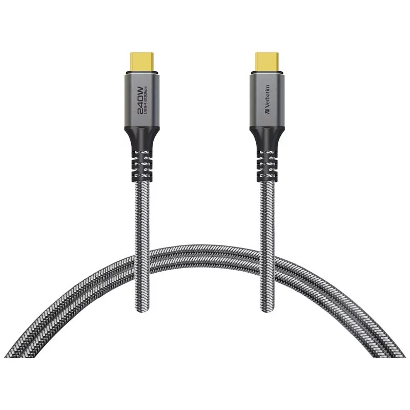 Tough Max 240W USB4 Type C 至 Type C 充電傳輸線