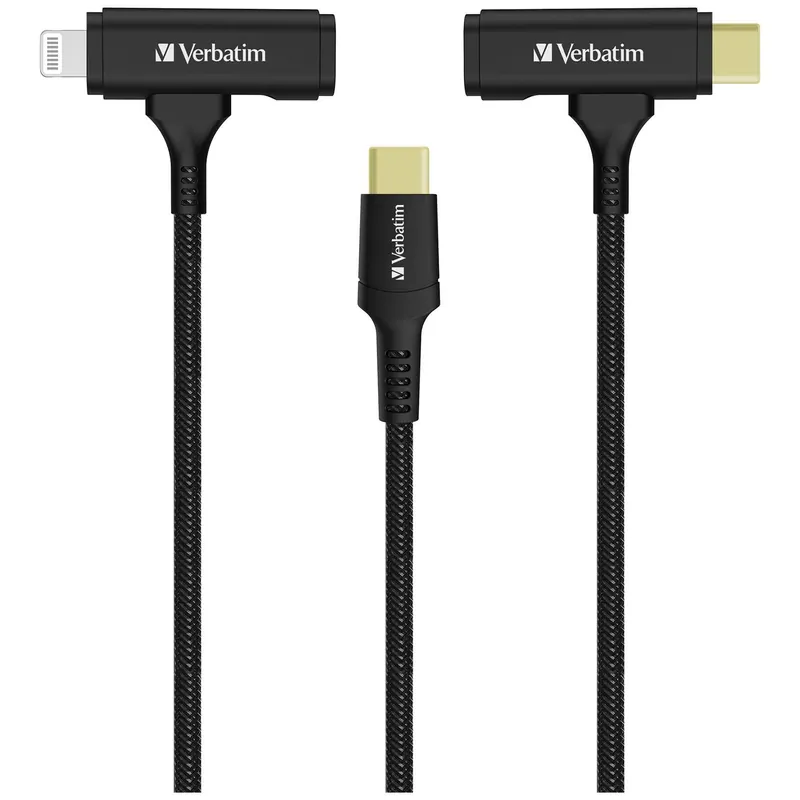 USB-C & Lightning 2合1充電傳輸線 (120cm)