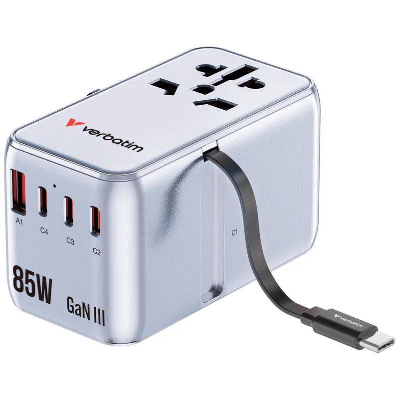 Charge 'n' Travel 85W 通用旅行轉插連伸縮充電線 (CNT-02)