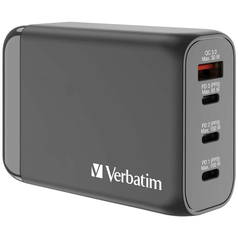 4端口100W PD 3.0 & QC 3.0 GaN旅行充電器