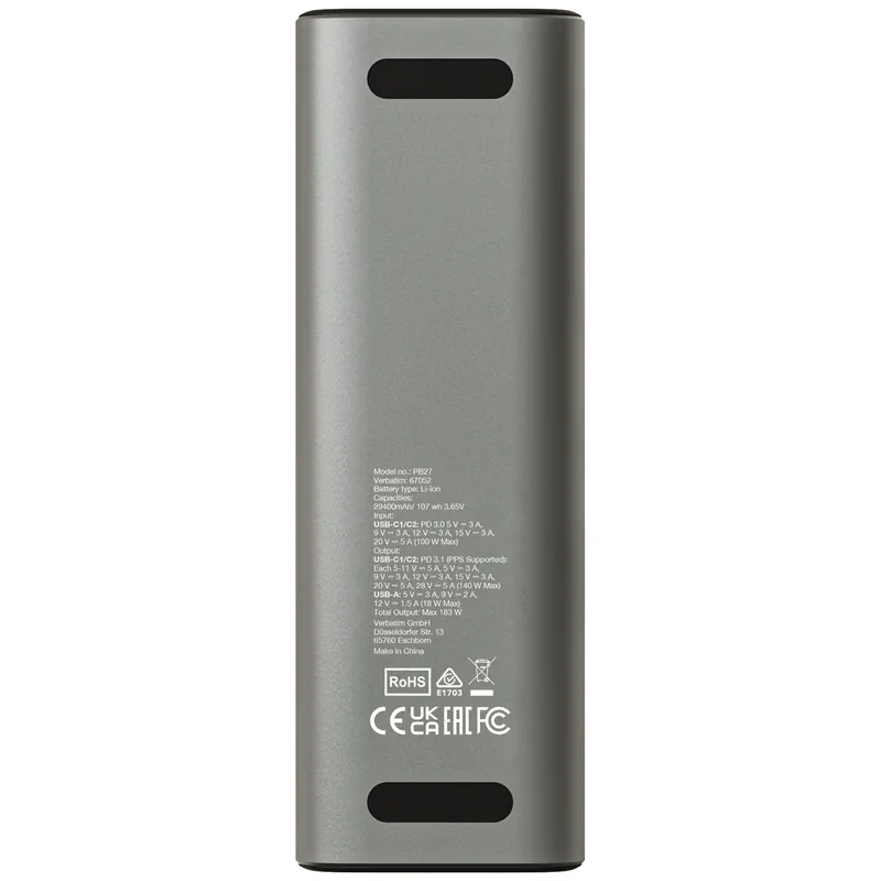 Charge 'n' Go 29400 mAh流動充電池 (183W)