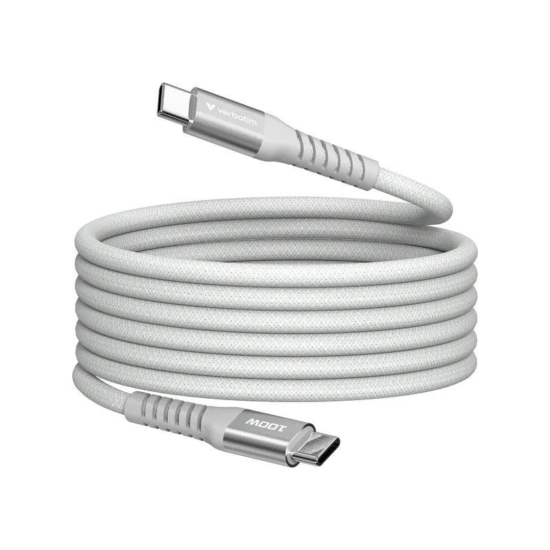 100W USB-C 至 USB-C 磁吸充電傳輸線 (SCC2-CCM100)