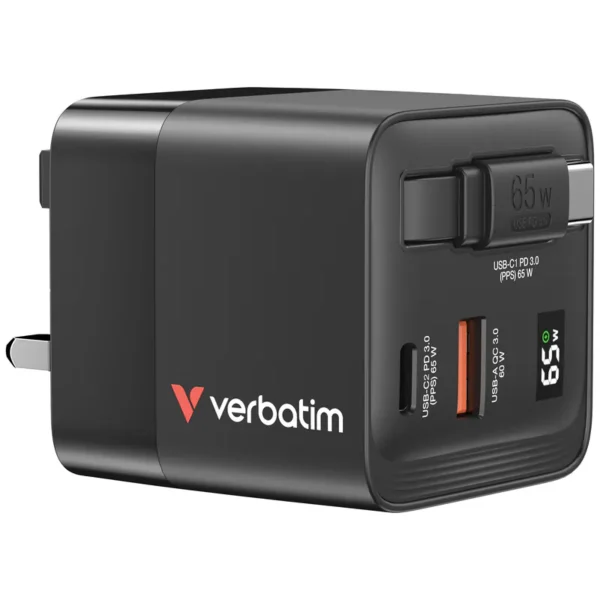 65W GaN 充電器連伸縮USB-C充電線：圖片 2