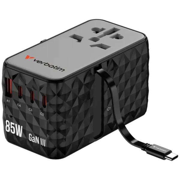 Charge 'n' Travel Diamond 85W 通用旅行轉插連伸縮充電線 (CNT-02)：圖片 2