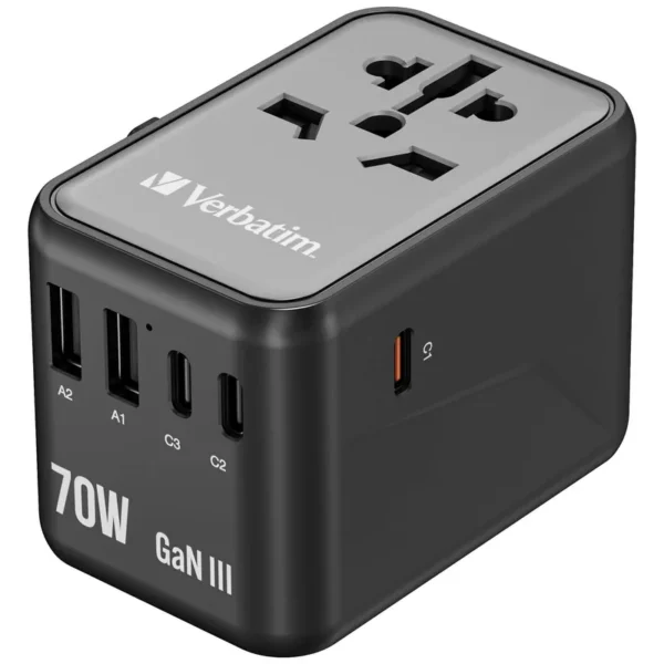 GaN III 70W 通用旅行轉插 (UTA-09)：圖片 2