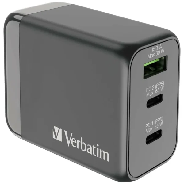 3 端口 65W PD 3.0 和 QC 3.0 GaN旅行充電器：圖片 2