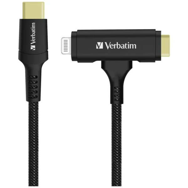 USB-C & Lightning 2合1充電傳輸線 (120cm)：圖片 2