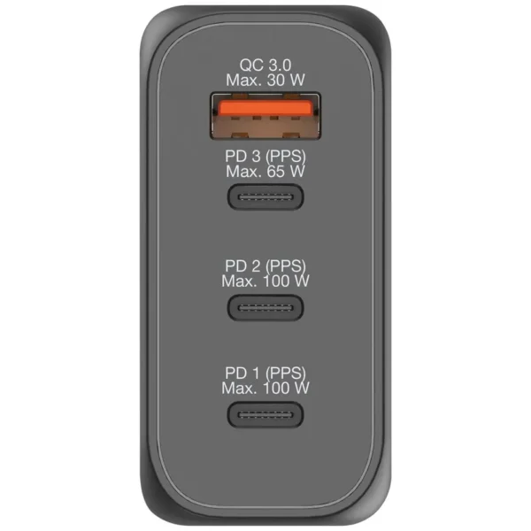 4端口100W PD 3.0 & QC 3.0 GaN旅行充電器：圖片 3