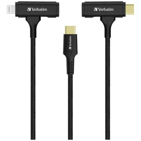 USB-C & Lightning 2合1充電傳輸線 (120cm)：圖片 3