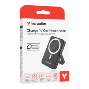 Charge 'n' Go 10000mAh 磁吸無線流動充電池 (WPBGS10)