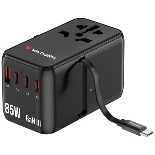 Charge 'n' Travel 85W 通用旅行轉插連伸縮充電線 (CNT-02)：圖片 8