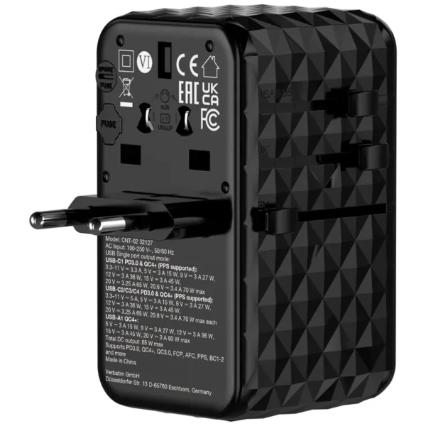 Charge 'n' Travel Diamond 85W 通用旅行轉插連伸縮充電線 (CNT-02)：圖片 8