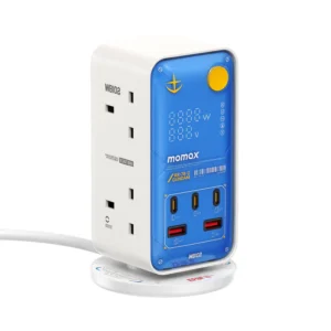 1-Charge Work-Flow 6 插座數位顯示電源盒 (附 USB)
